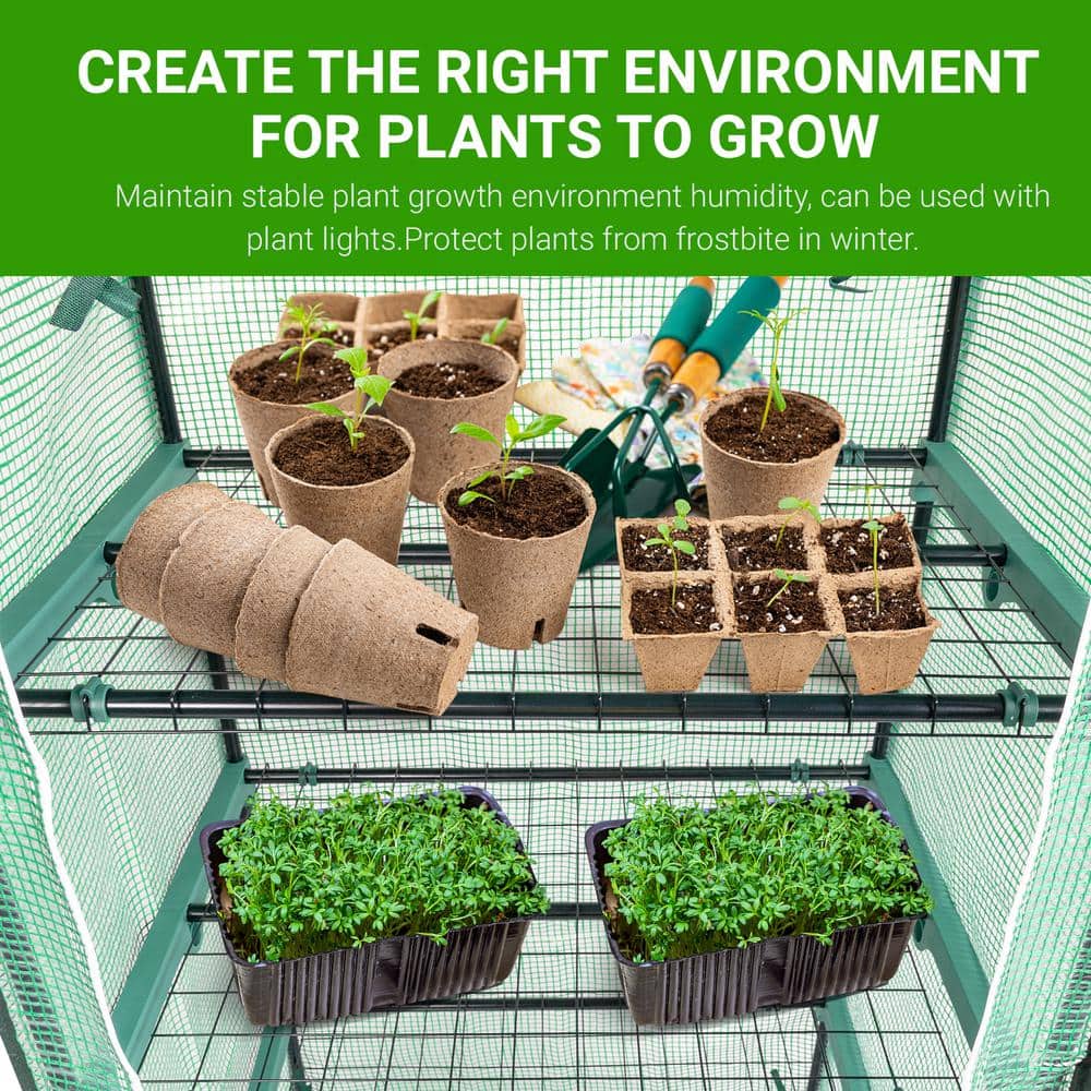 27 in. x 19 in. x 63 in. Greenhouse - Hercitys