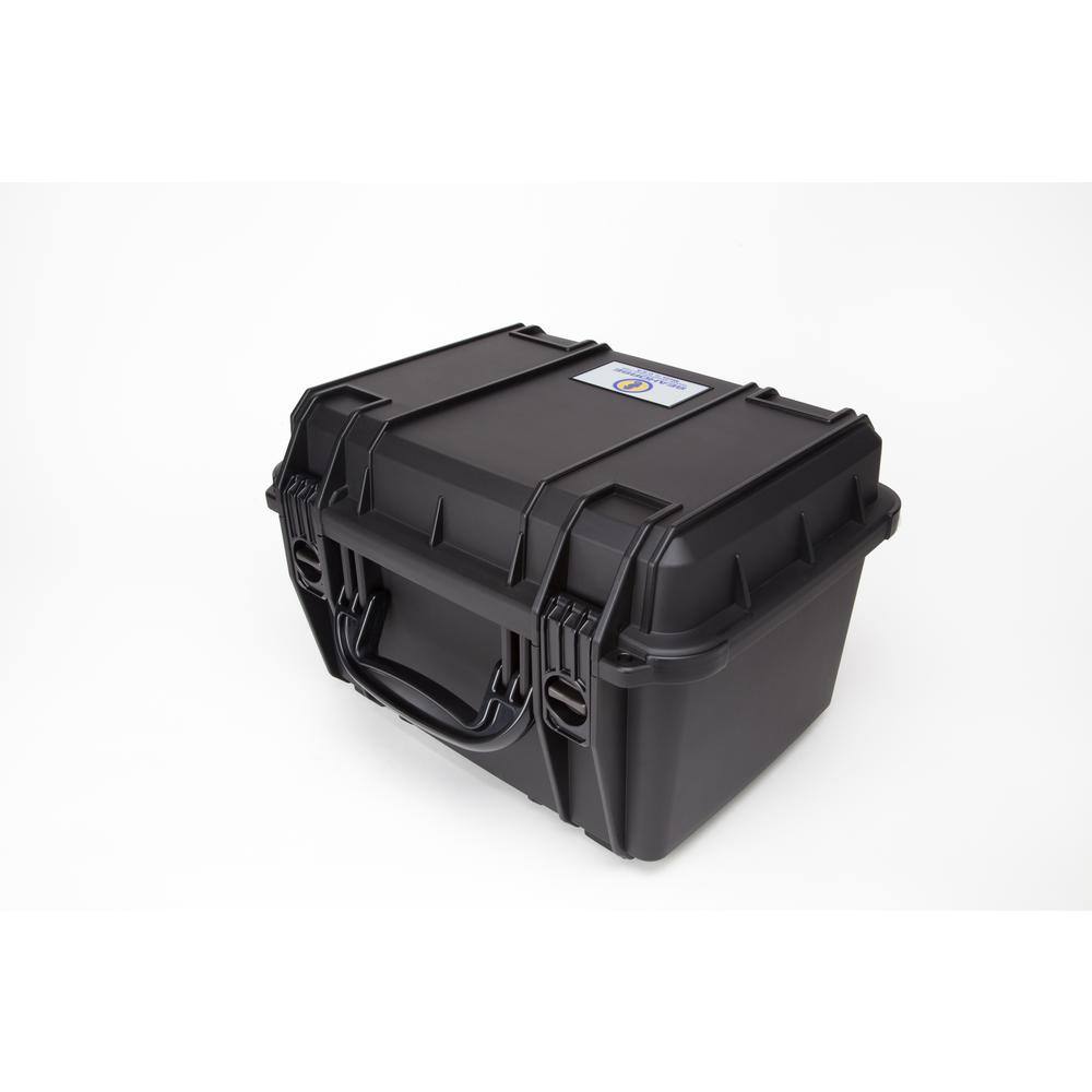12.13 in. Watertight Tool Case in Black - Hercitys