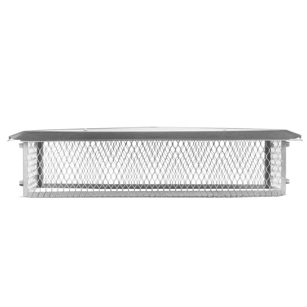 29 in. x 17 in. x 10 in. H Chimney Cap in Stainless Steel - Hercitys