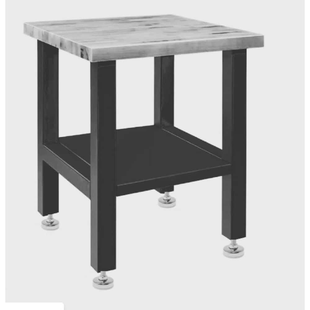 (100-Pack) Titan Nickel-White Hex Base 5/16-18 Thread x 1 in. L Stem Furniture Replacement Leveler with Insert Pro Pack - Hercitys