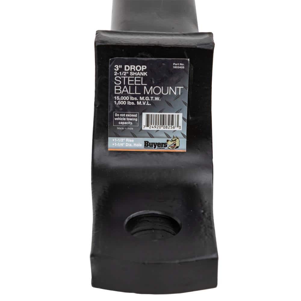 2-1/2 in. Ball Mount with 3 in. Drop - Hercitys