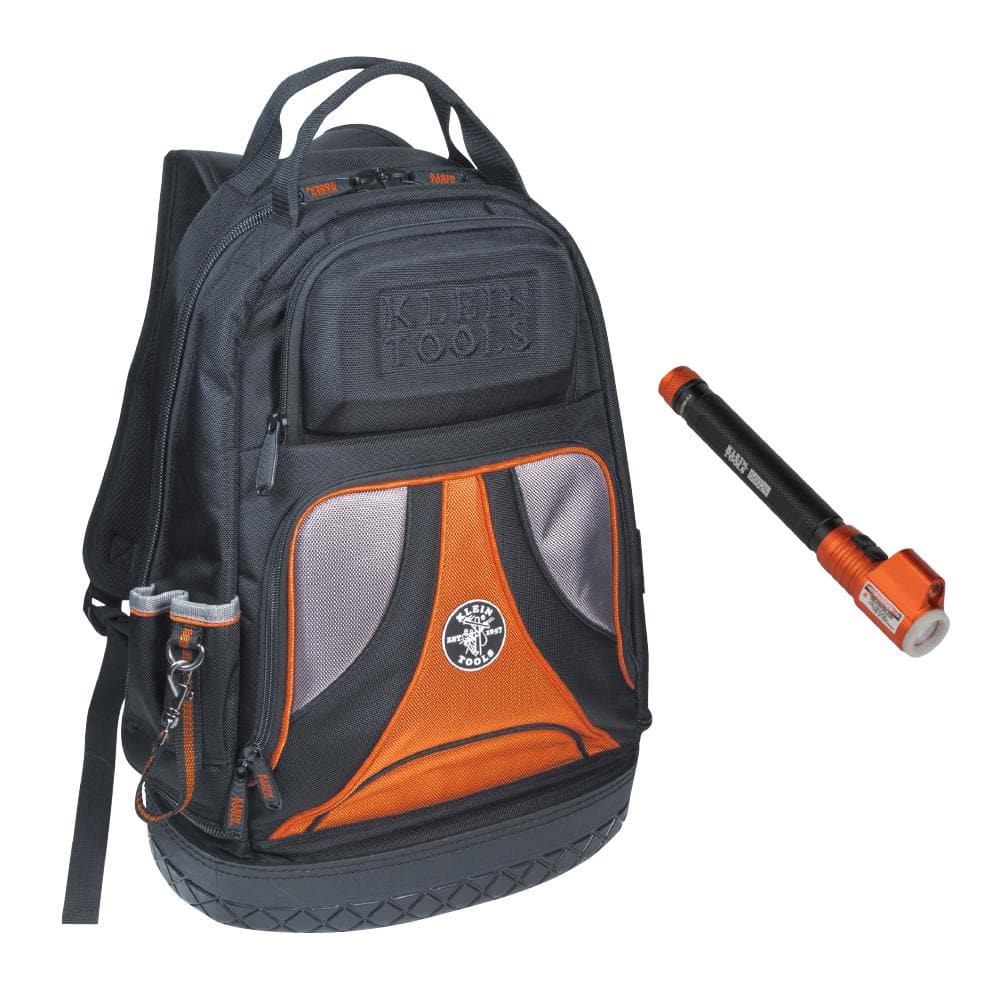 14 in. Backpack and Penlight with Laser Tool Set (2-Piece) - Hercitys