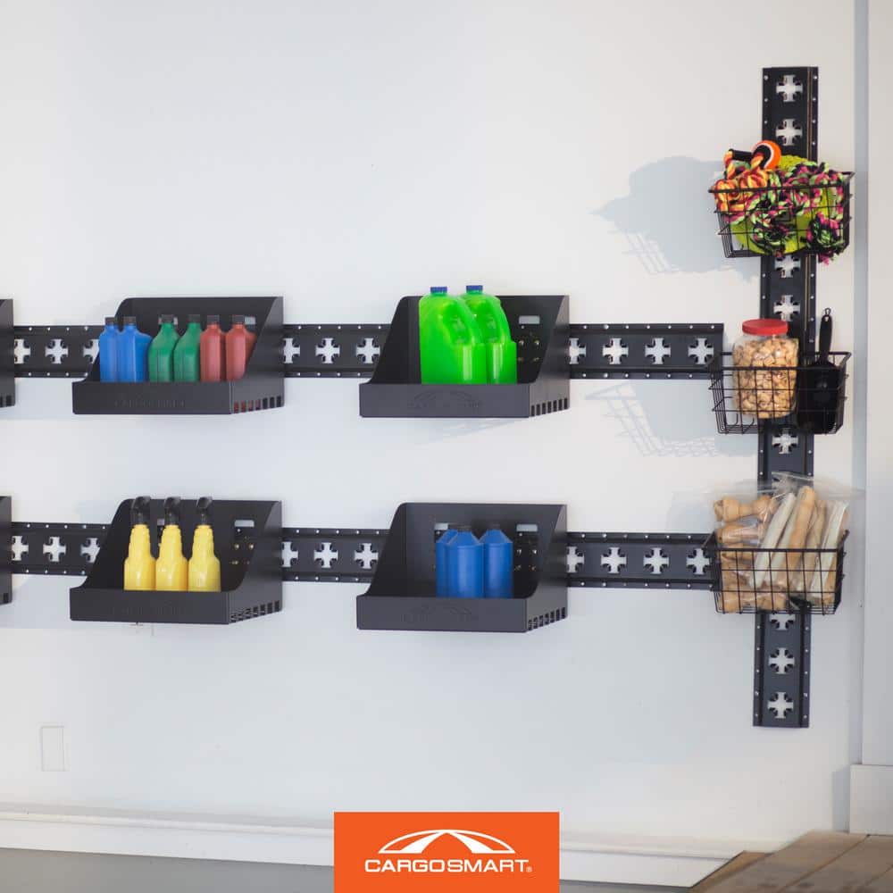 24 in. Matte Black X-Track Rail – 1 pack - Hercitys