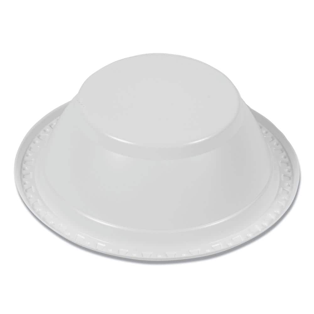 5 oz. White Disposable Plastic Bowls, 125 / Pack - Hercitys