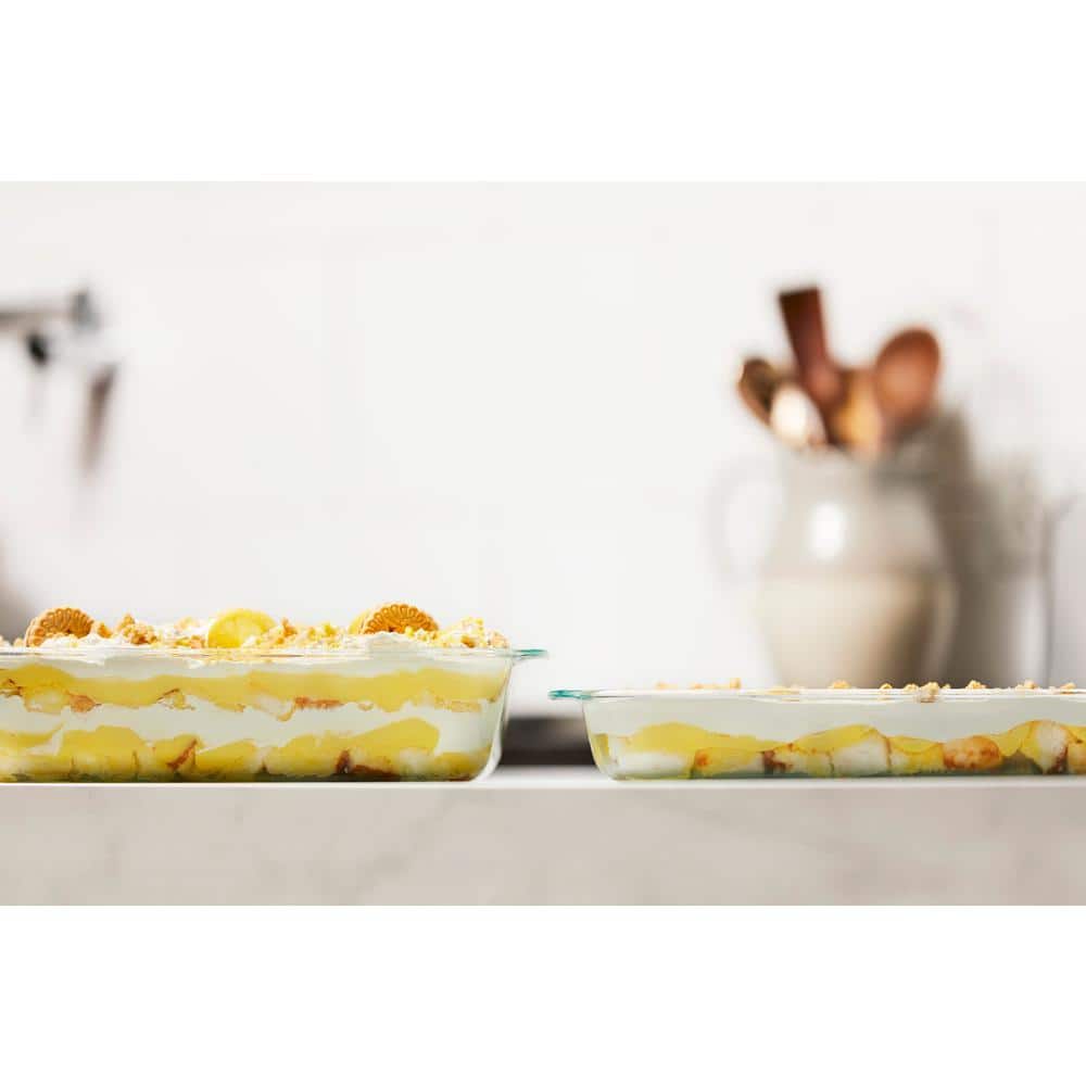 4-Piece Glass Baker Set - Hercitys