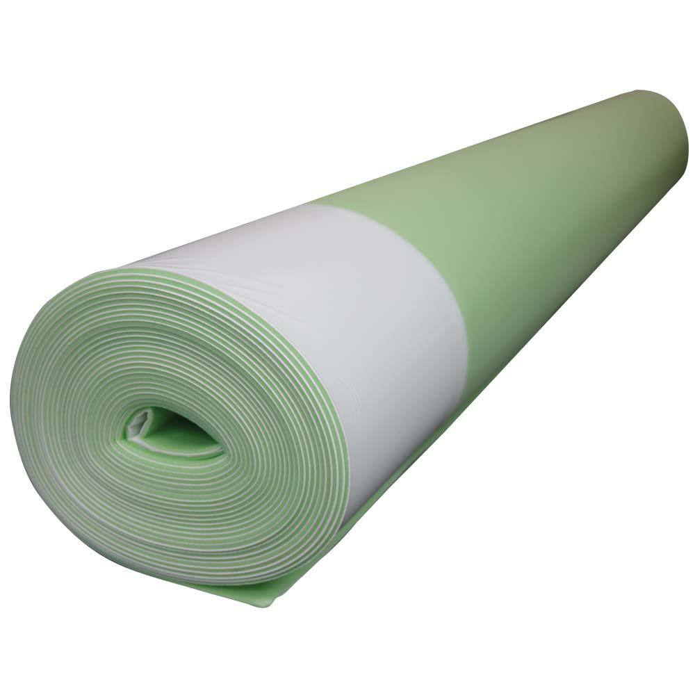 100 sq. ft. 4 ft. x 25 ft. x 0.08 in. Premium Foam Underlayment for Laminate, Engineered and Glue-Down Floors - Hercitys