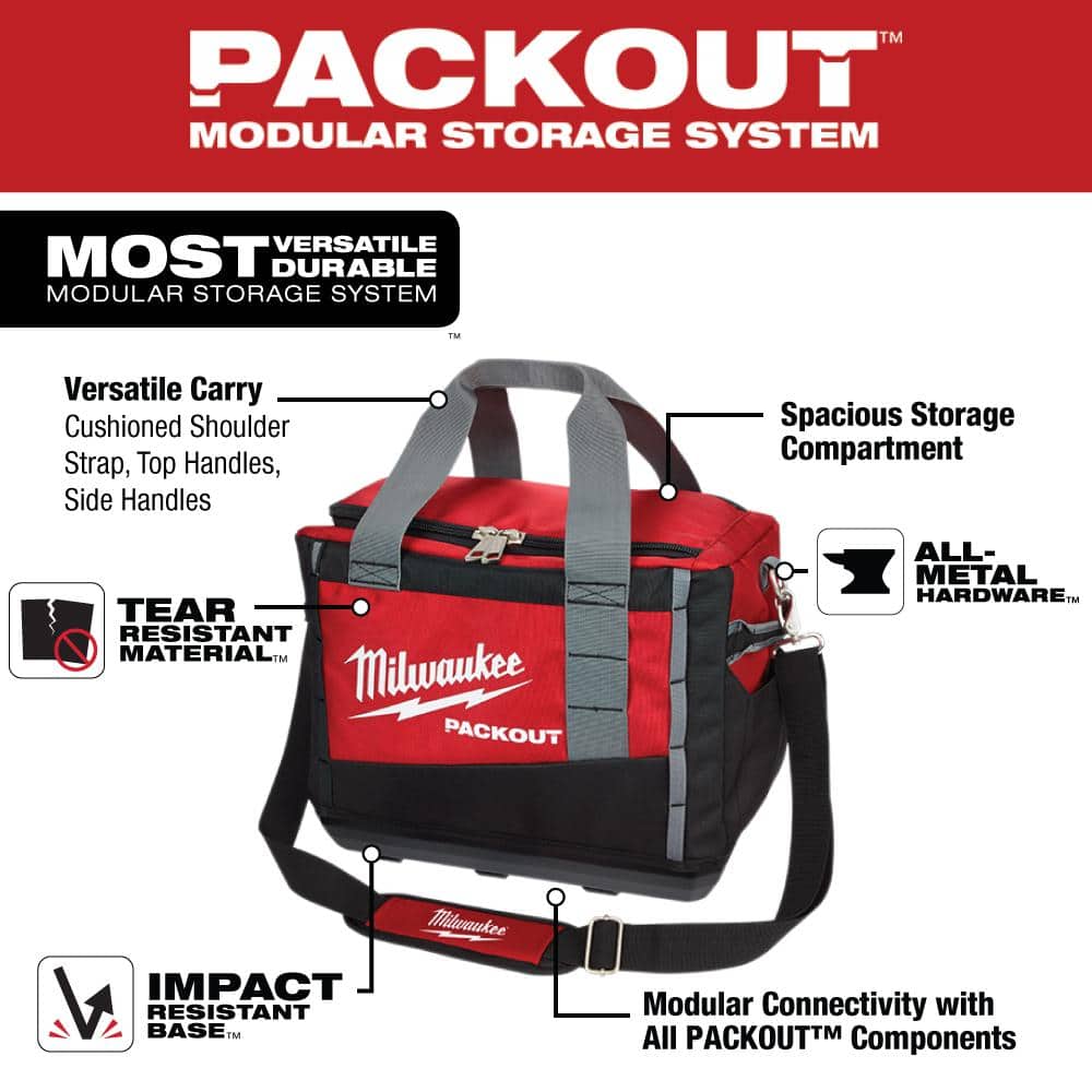 15 in. PACKOUT Backpack with 15 in. Tool Bag - Hercitys