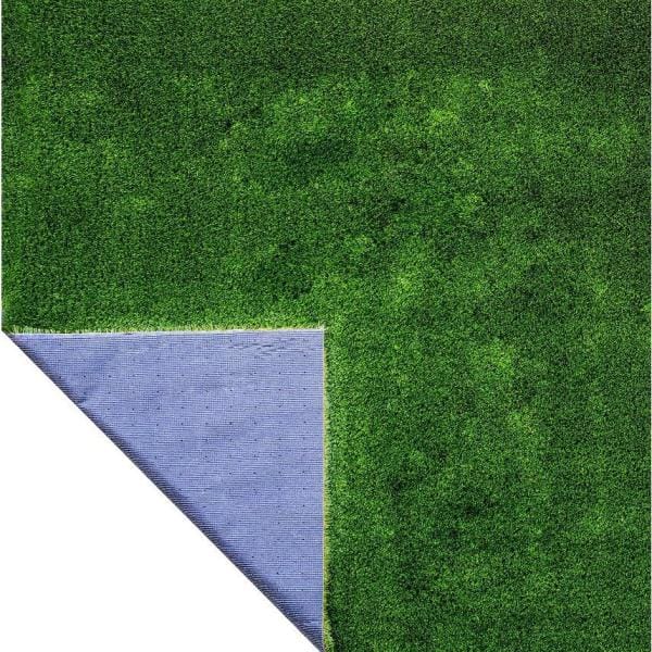 3D-W Premium 65 Fescue 15 ft. Wide x Cut to Length Green Artificial Grass Carpet - Hercitys
