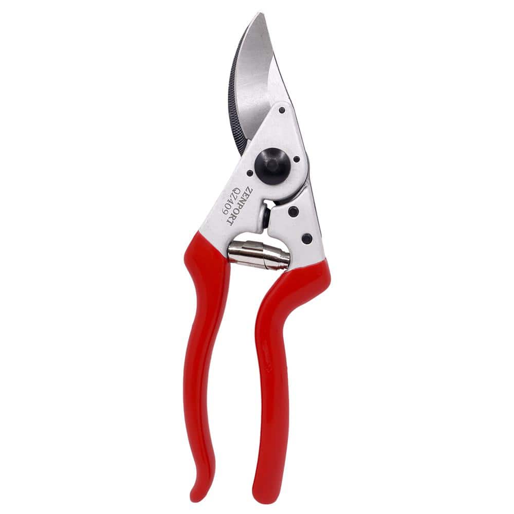 2.25 in. Forged Carbon Steel Left Handed Professional Bypass Pruning Shear - Hercitys