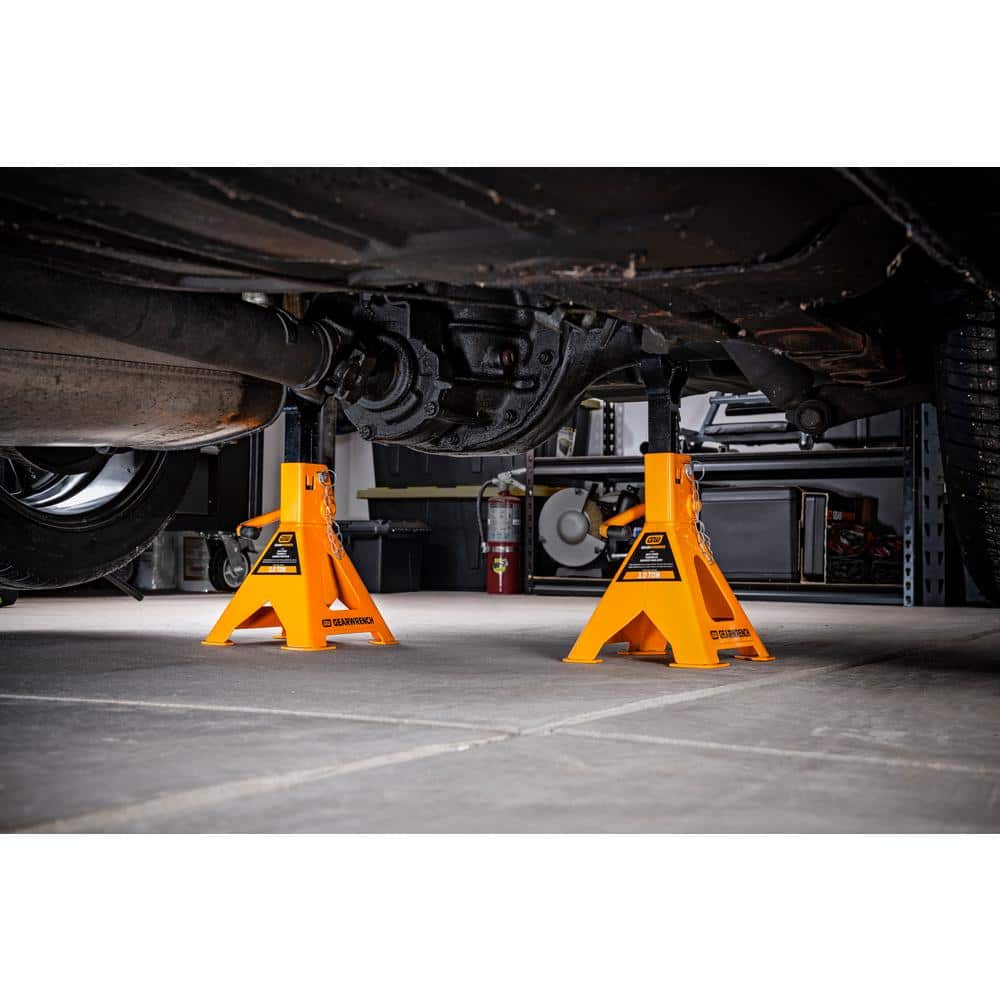 3-Ton Ratcheting Jack Stands (4-Piece) - Hercitys