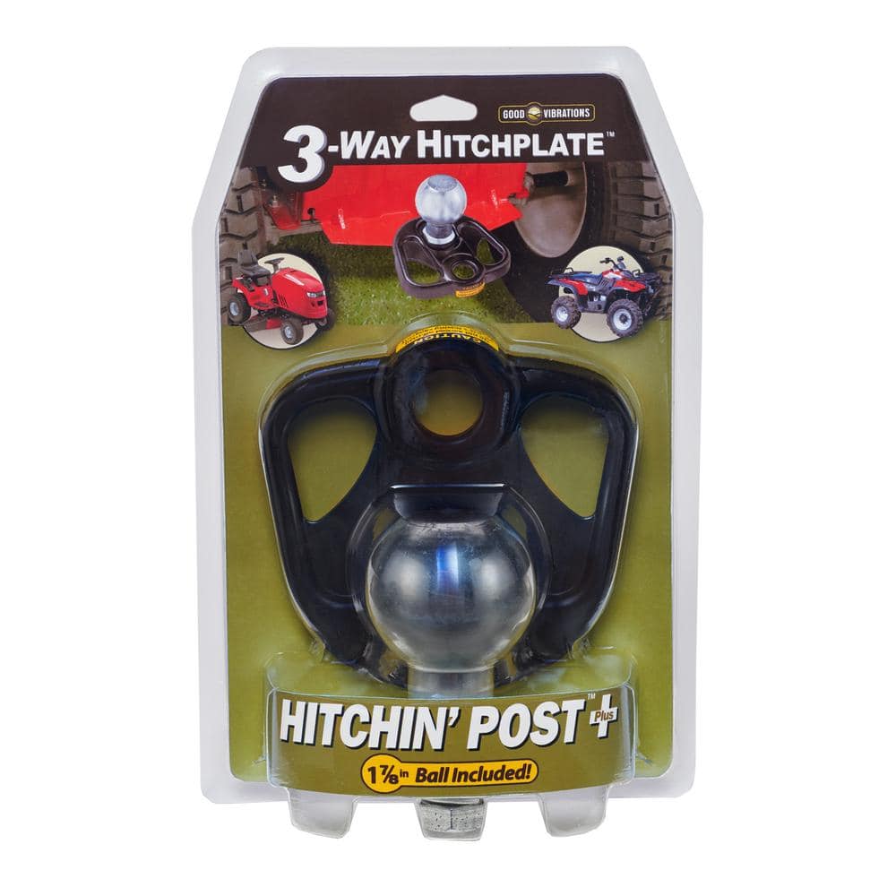 3-Way Hitch Plate and Towing Ball - Hercitys