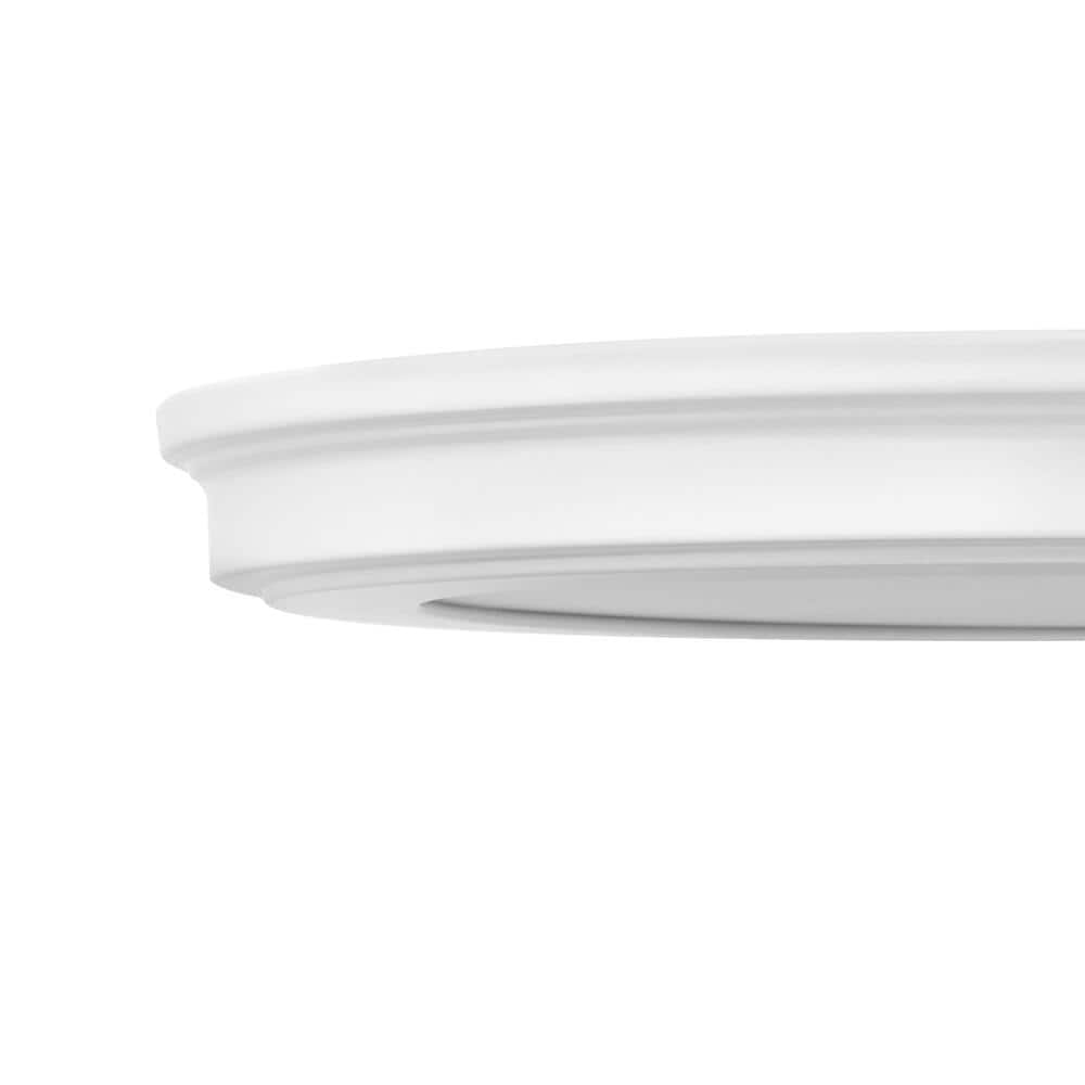 13 in. White Selectable LED Flush Mount - Hercitys