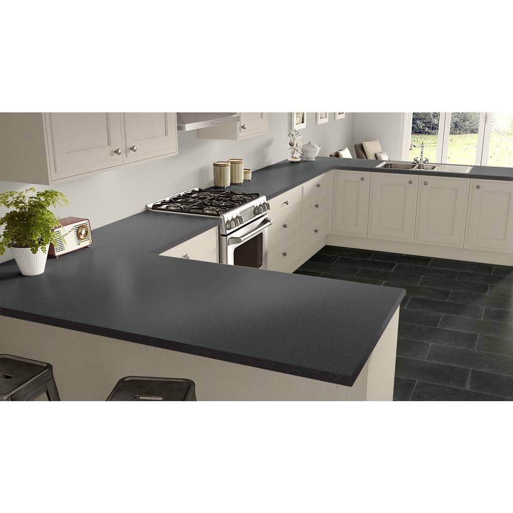 4 ft. x 8 ft. Laminate Sheet in Carbon EV with Matte Finish - Hercitys