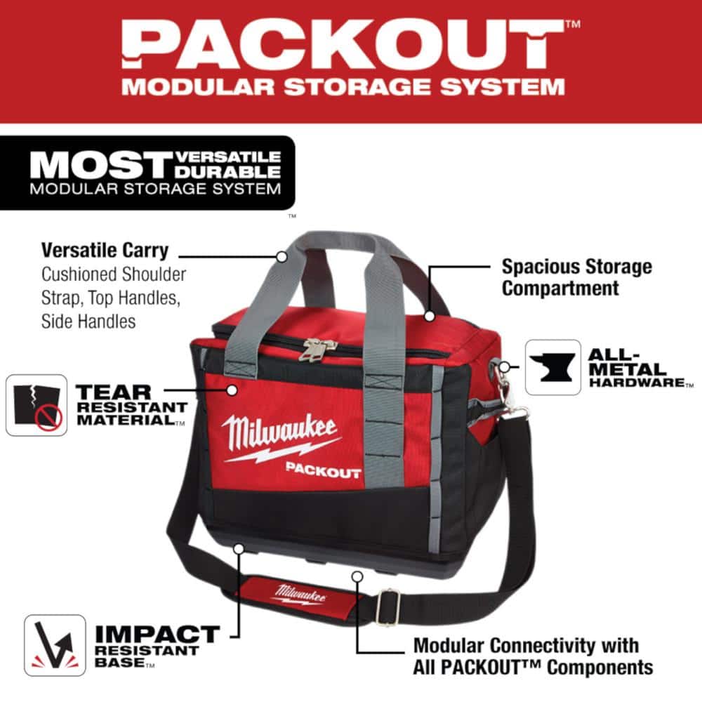 15 in. PACKOUT Tool Bag/Tote - Hercitys