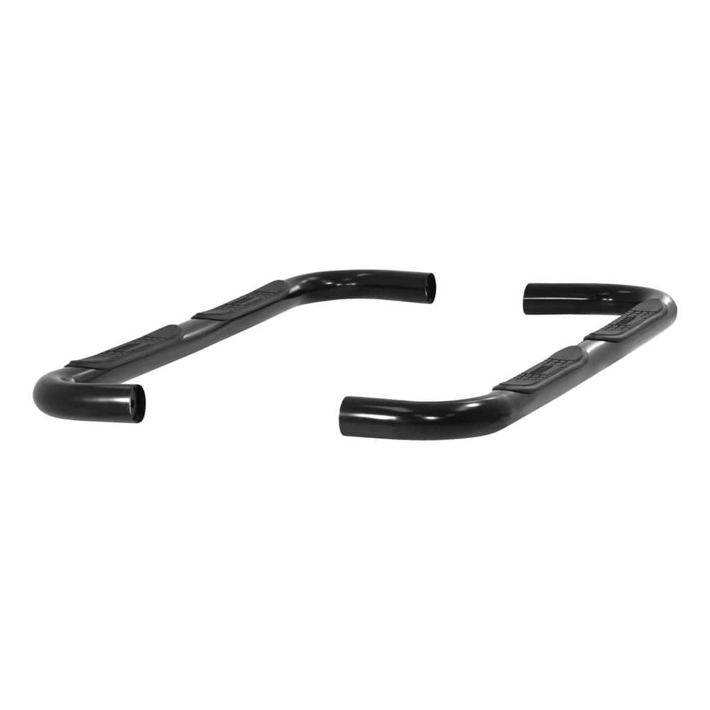 3-Inch Round Black Steel Nerf Bars, No-Drill, Select Jeep Cherokee - Hercitys