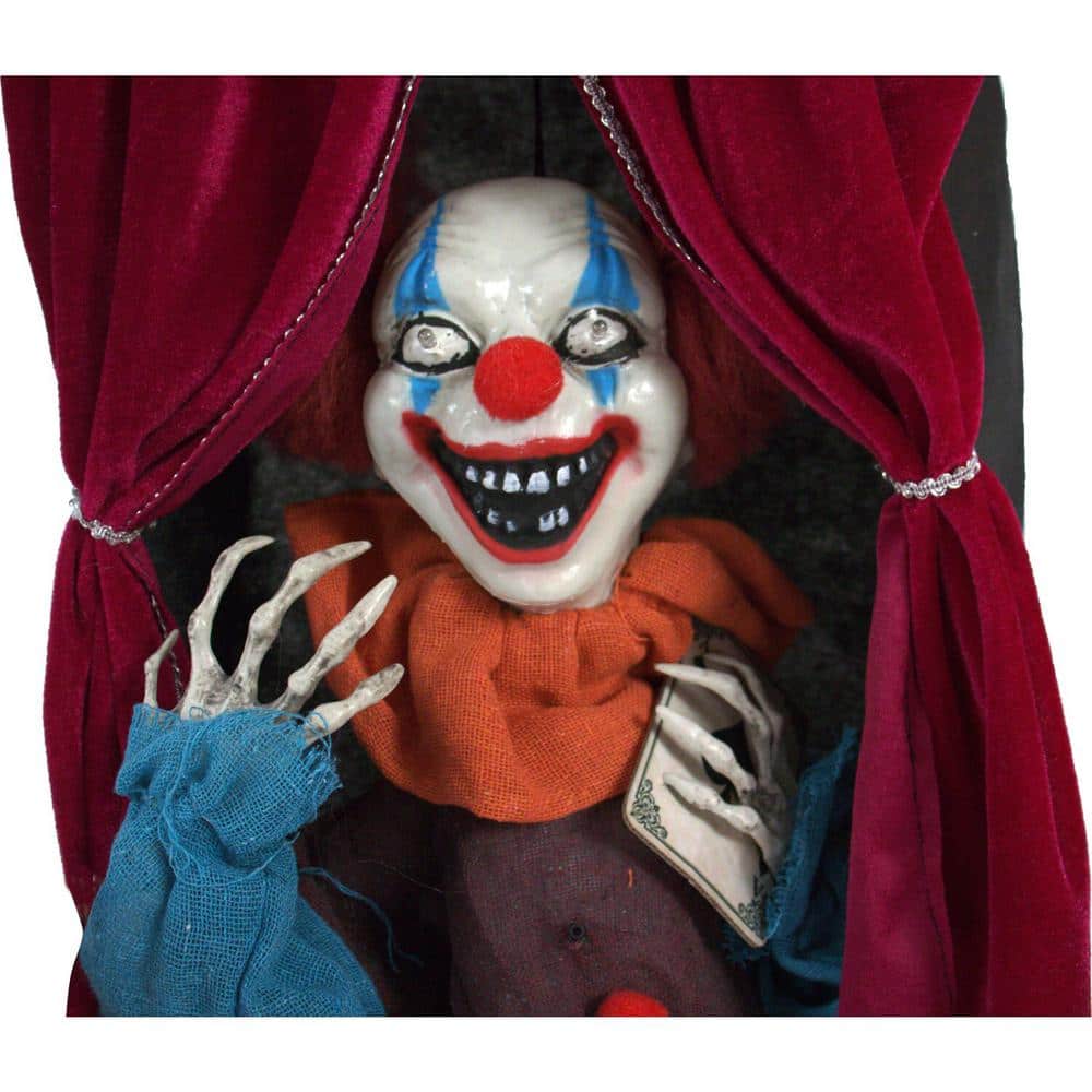 27 in. Touch Activated Animatronic Clown - Hercitys