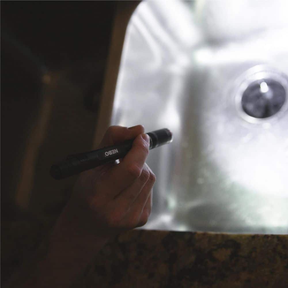 360 LUMENS RECHARGEABLE BATTERY LED POCKET PEN FLASHLIGHT - Hercitys