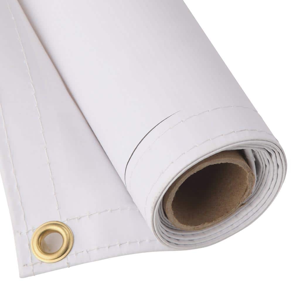 10 ft. x 3 ft. Red on White Vinyl Now Open Banner - Hercitys