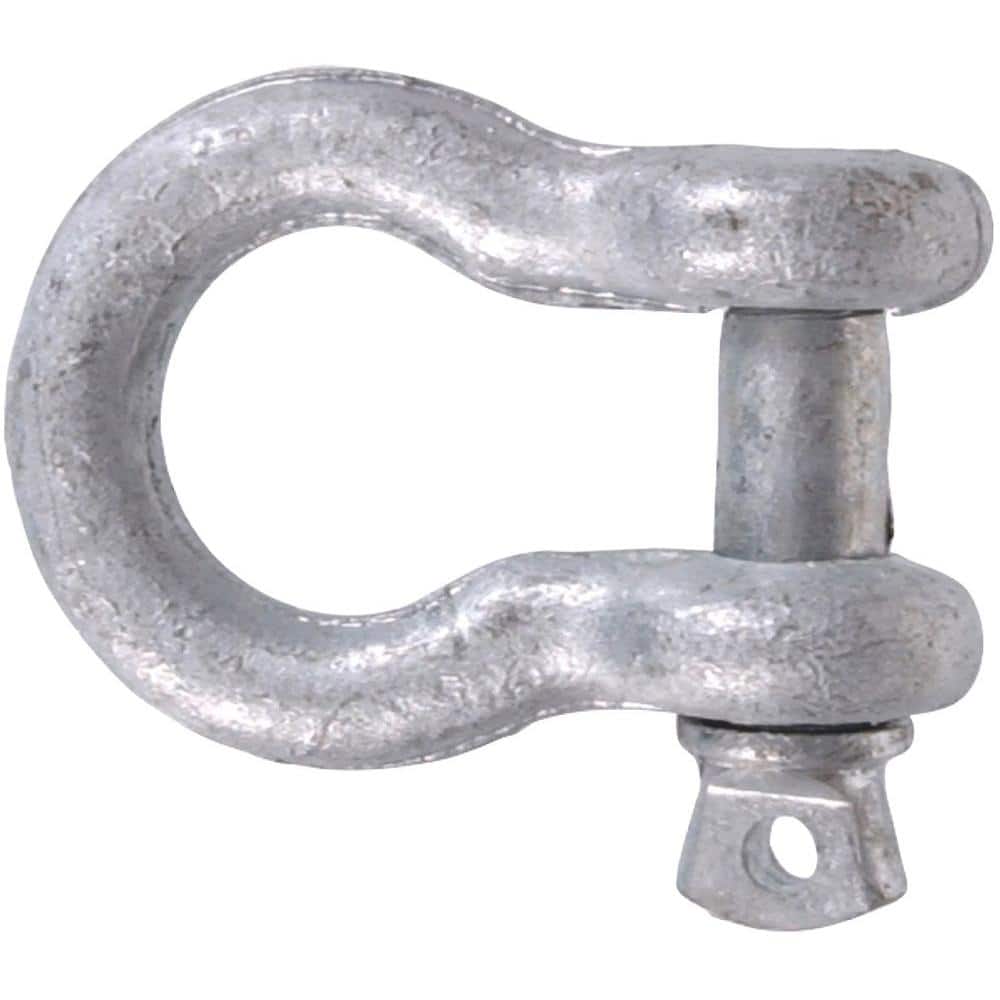3/8 in. Hot-Dipped Galvanized Forged Steel Anchor Shackle (5-Pack) - Hercitys