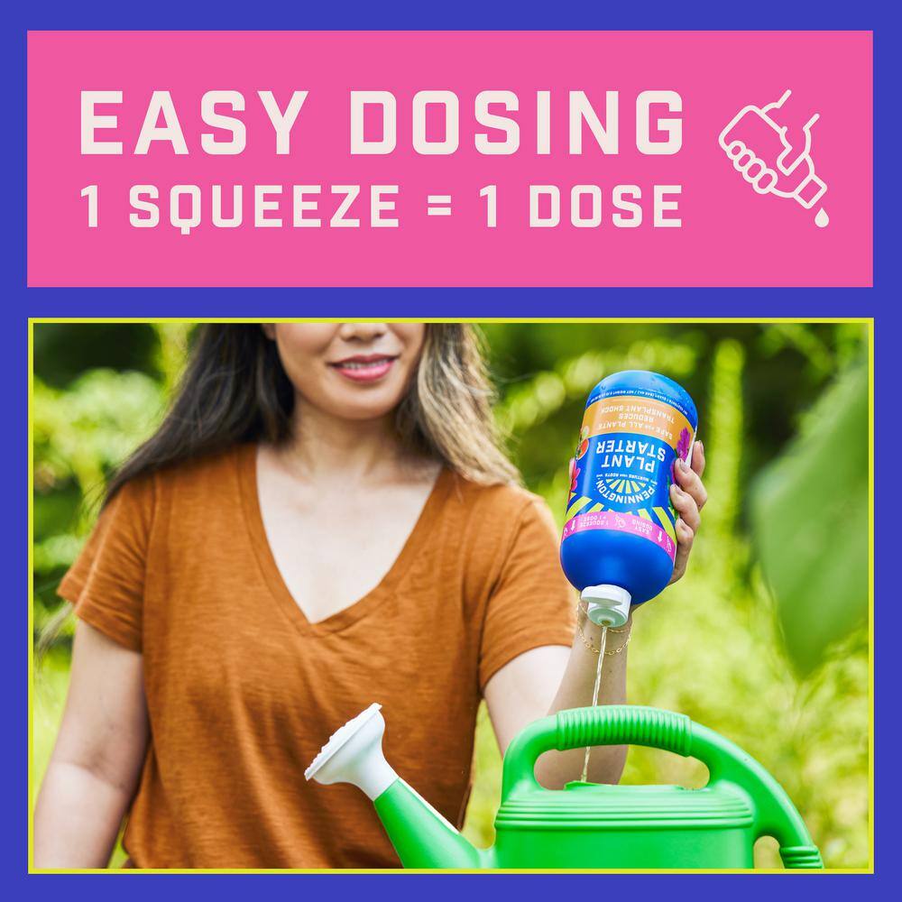 32 oz. Liquid Plant Starter with Easy Dose (2-Pack) - Hercitys