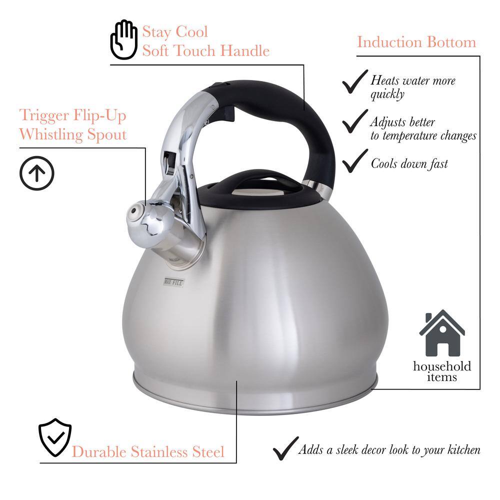 14 Cup Stainless Steel Tea Kettle 3.4 L - Hercitys