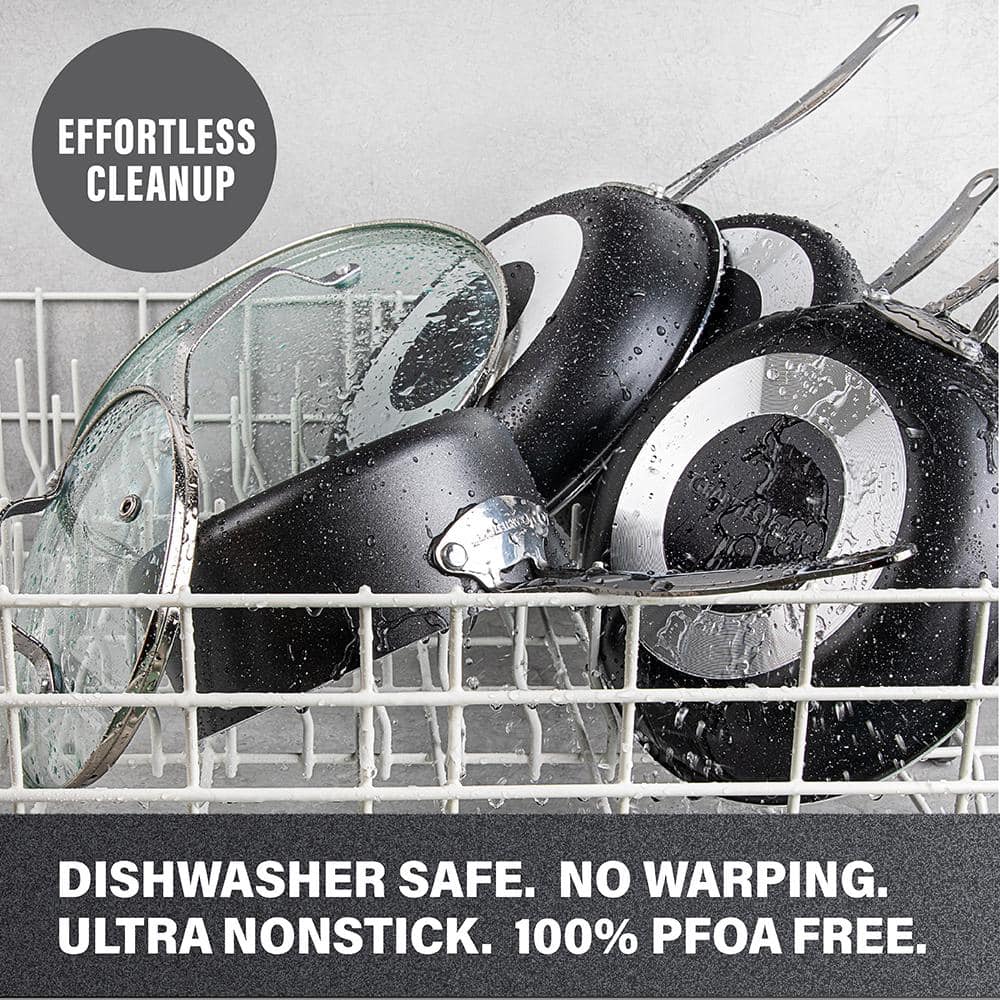 20-Piece Aluminum Ultra-Durable Non-Stick Diamond Infused Cookware and Bakeware Set - Hercitys