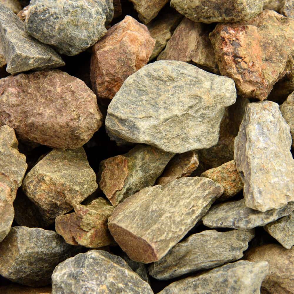 0.25 cu. ft. 1 in. Small Sage wood Crushed Landscape Rock for Gardening, Landscaping, Driveways and Walkways - Hercitys
