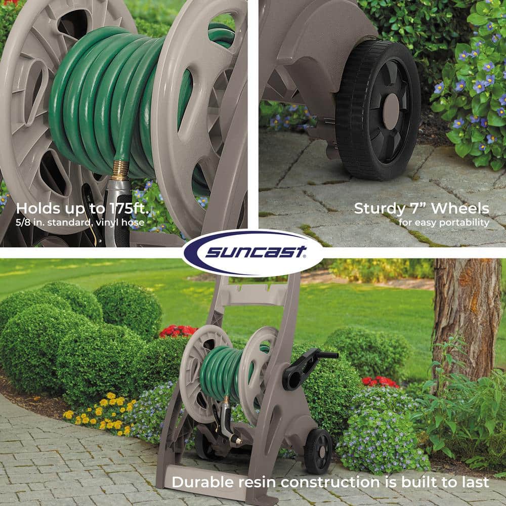 175 ft. Hose Reel Mobile Cart - Hercitys