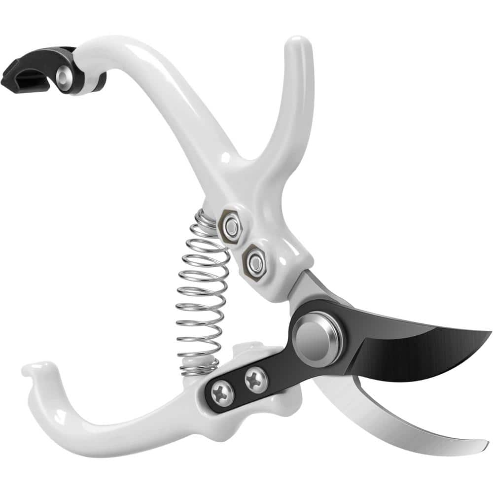2.2 in. Pruning Shears with Bypass SK5 Blades and Q-Shaped Handle - Hercitys