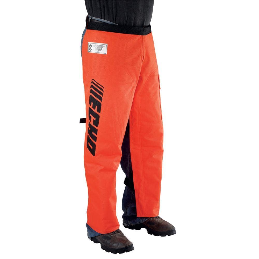 40 in. Long Apron Style Safety Chainsaw Protective Chaps Pants Cover with Adjustable 30 in. to 42 in. Waist Strap - Hercitys