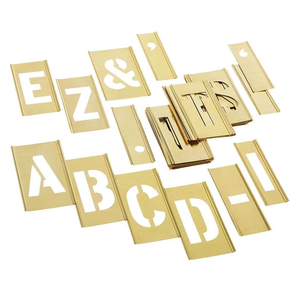 3 in. Stencil Letter Set - Hercitys