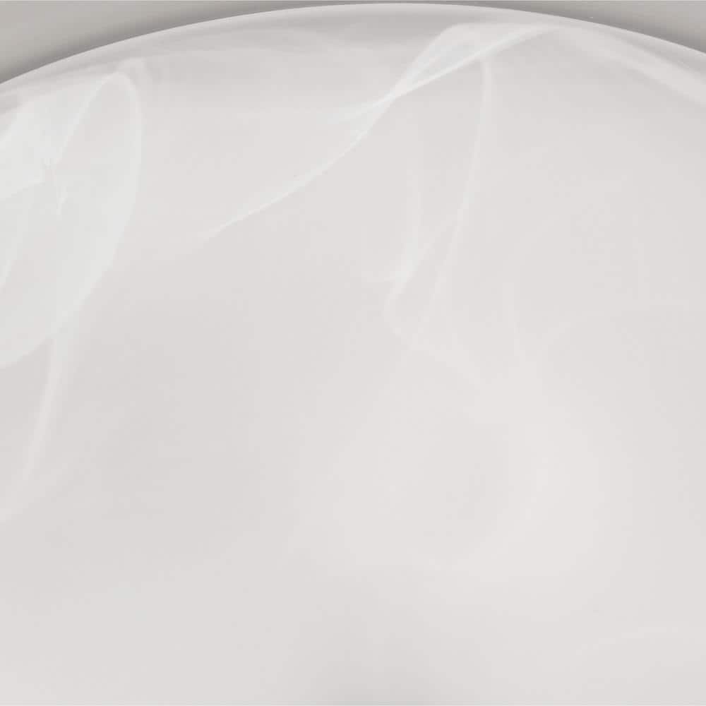 11 in. 2-Light Pewter Ceiling Light Flush Mount - Hercitys