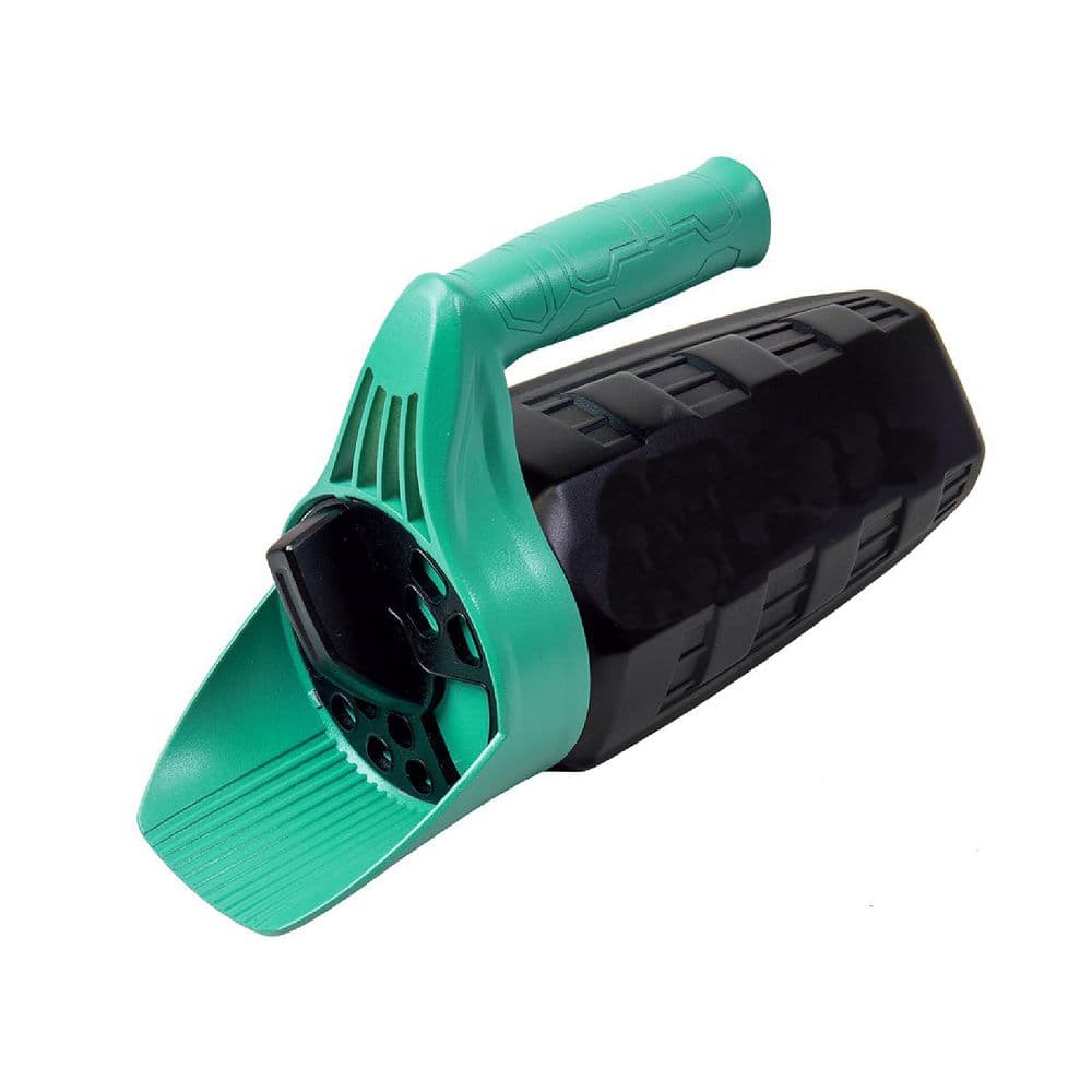 1.90 lb. Plastic Handheld Spreader for Grass Seed, Fertilizer and Snow Salt, Ice with Multiple Adjustable Opening Sizes - Hercitys