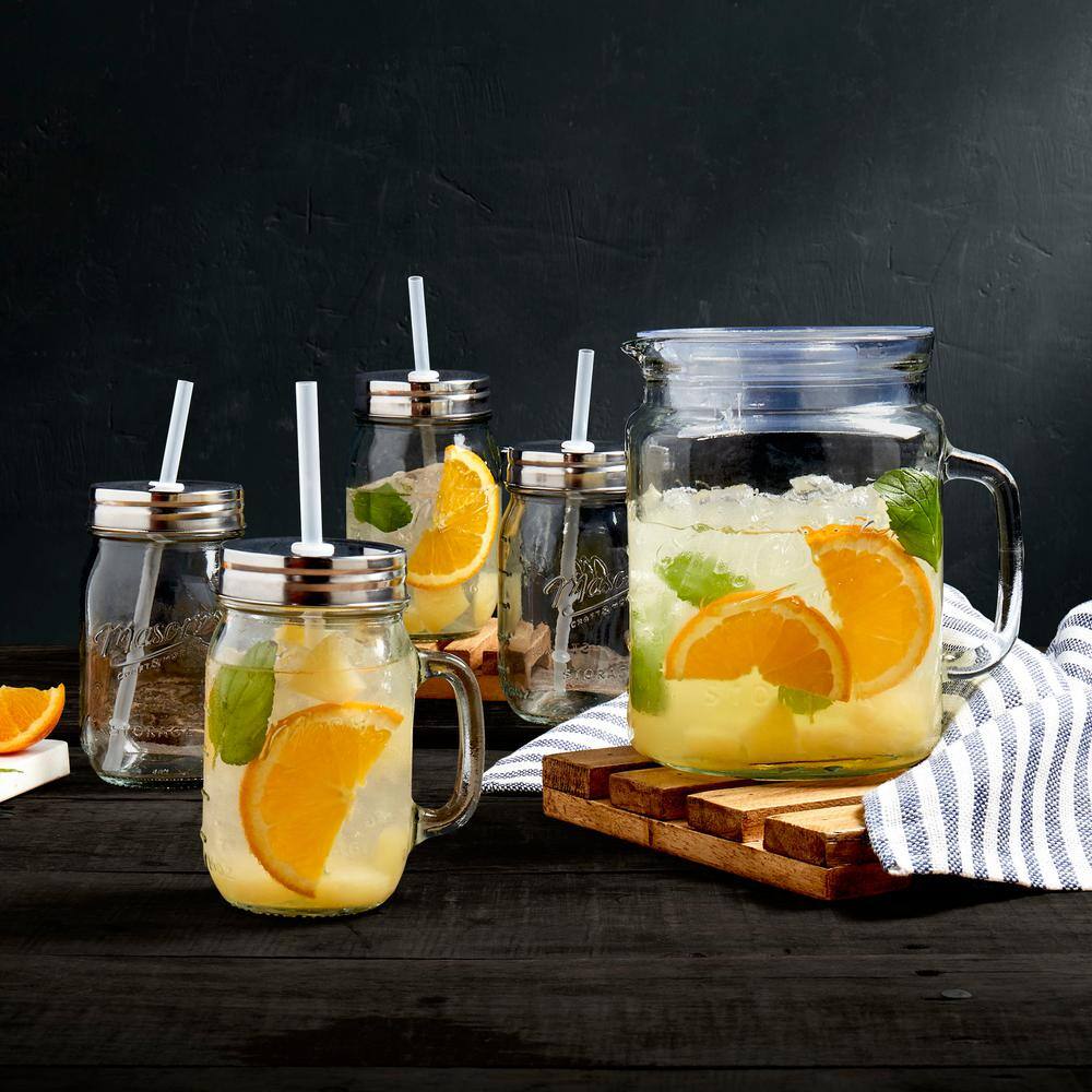 14-Piece Glass Drinkware Set - Hercitys