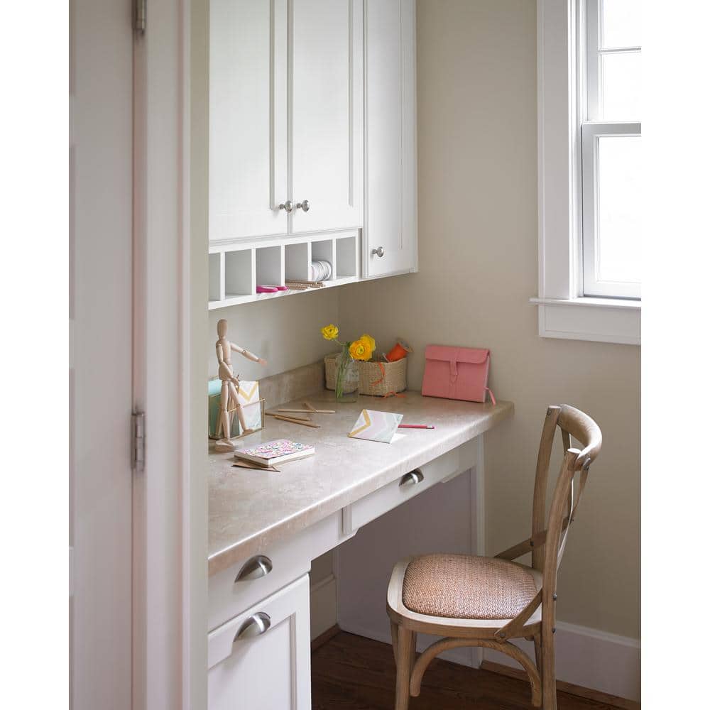 4 ft. x 8 ft. Laminate Sheet in Travertine with Matte Finish - Hercitys