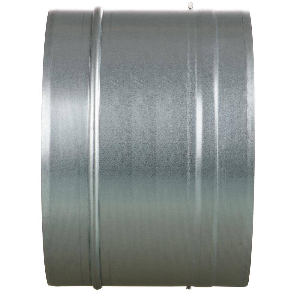 10 in. Galvanized Back-Draft Damper with Rubber Seal - Hercitys