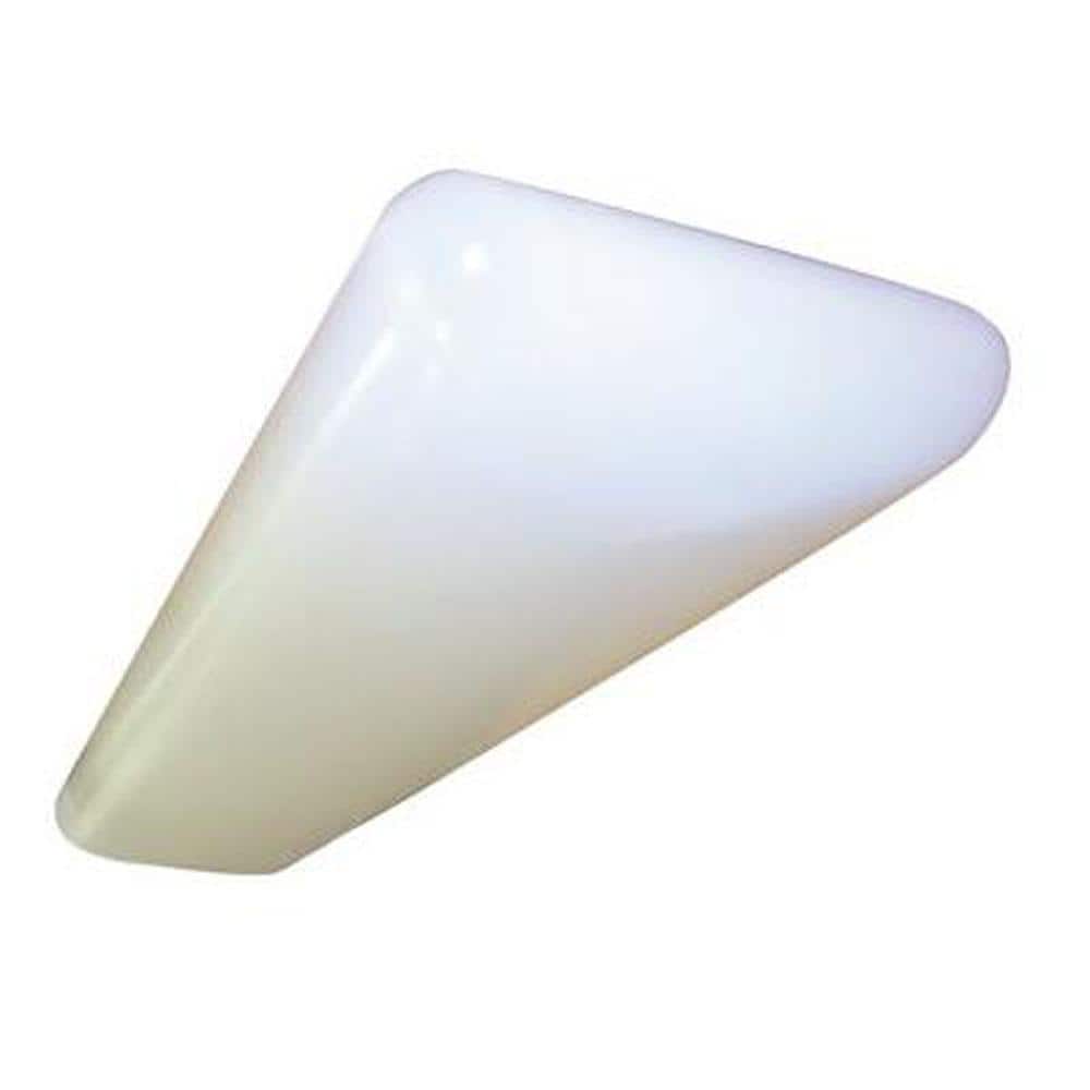 2-Light White Rectangular Flushmount - Hercitys