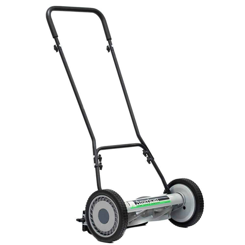 18 in. 5-Blade Manual Walk Behind Reel Lawn Mower - Hercitys