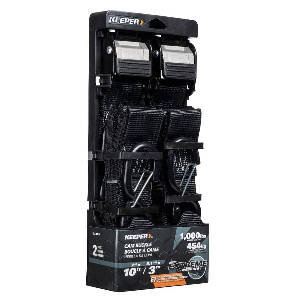 2 in. x 10 ft. Keeper Combat Cambuckle (2-Pack) - Hercitys