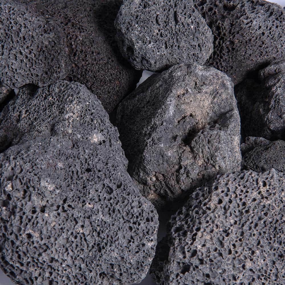 10 lbs. Black Lava Rock 1 in. to 3 in. - Hercitys