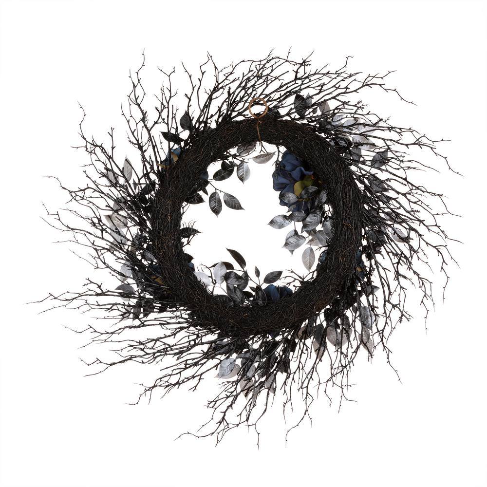 24 in. Deadwood and Roses Wreath - Hercitys