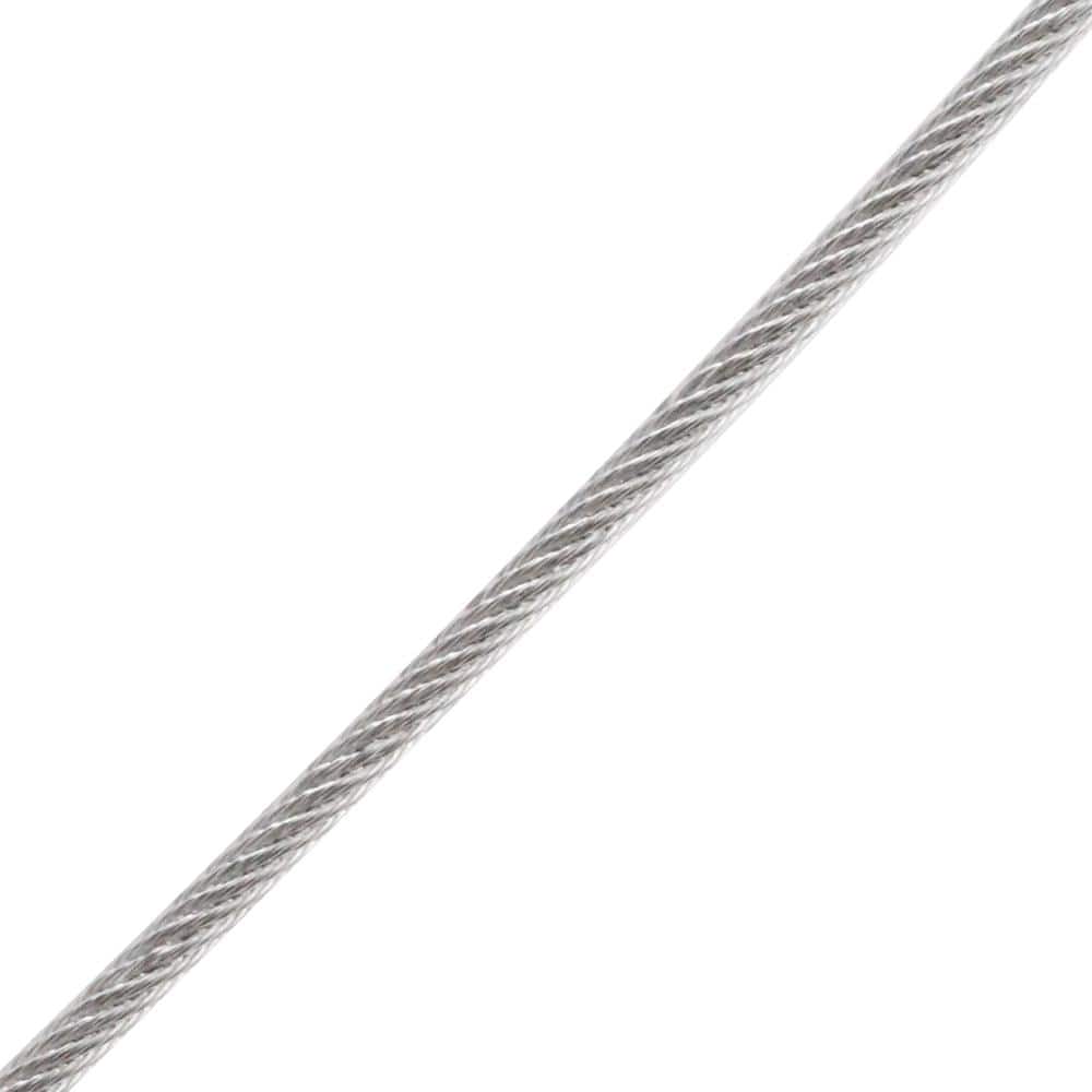 1/8 in. x 250 ft. Galvanized Vinyl Coated Steel Wire Rope - Hercitys