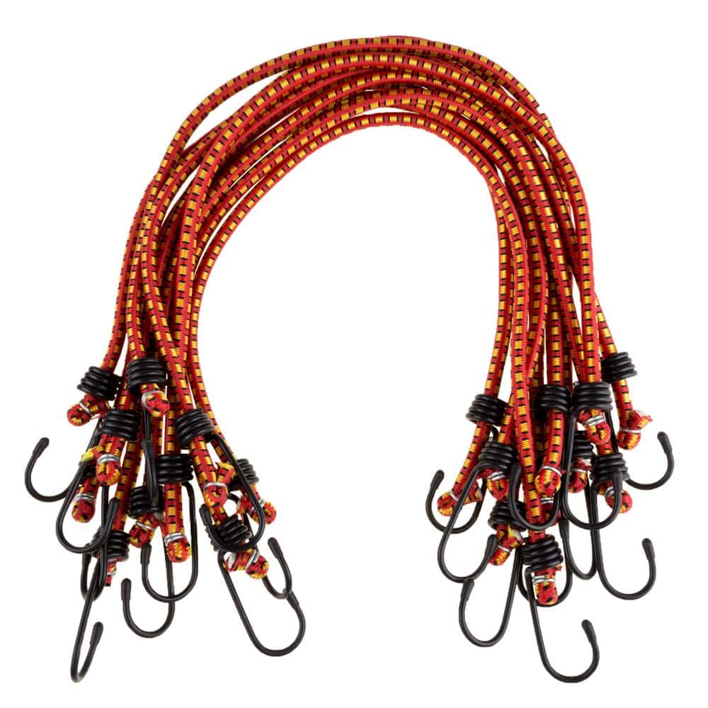24 in. Bungee Cords (10-Pack) - Hercitys