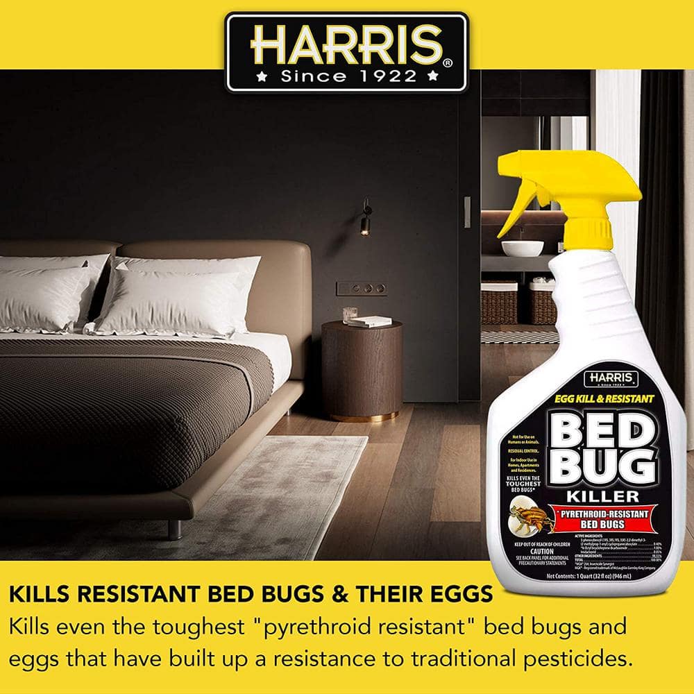 32 oz. Ready-to-Use Egg Kill and Resistant Bed Bug Killer - Hercitys