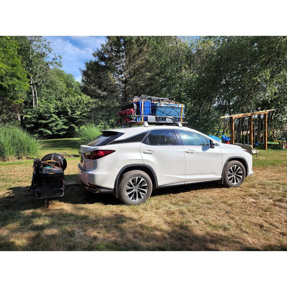 36 in. x 39 in. Heavy-Duty Bungee Cargo Net – Stretches to 80 in. x 75 in. - Hercitys