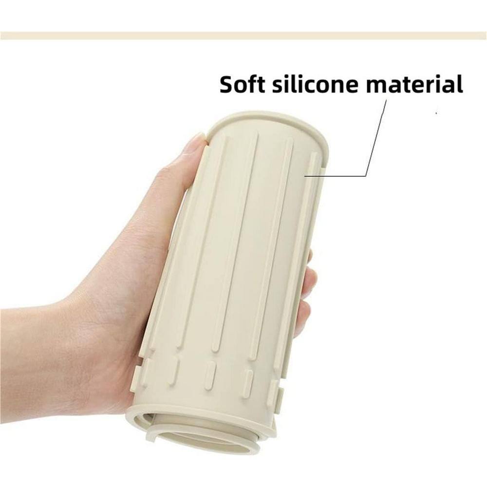 24 in. Faucet Mat Splash Catcher, Handle Drip Catcher Tray, Multipurpose for Kitchen Mats Sponge Holder Cream White - Hercitys