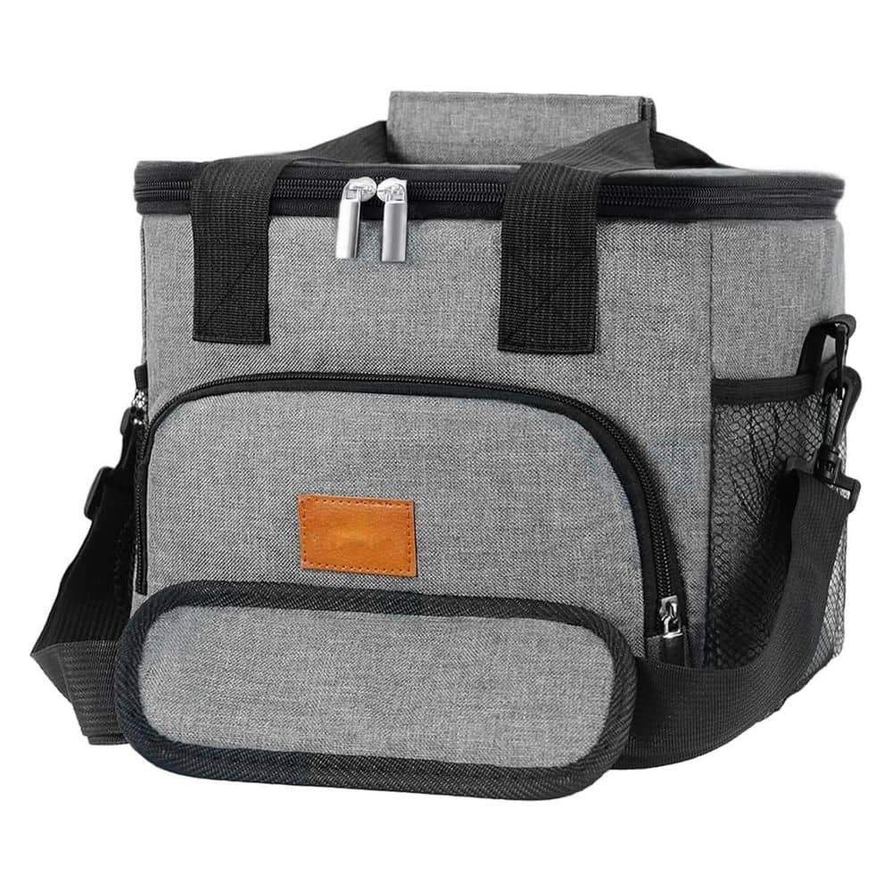 24 qt. Insulated Leakproof Collapsible Soft-Side Cooler Bag for Camping, Beach, Outdoor, and Lunch - Hercitys