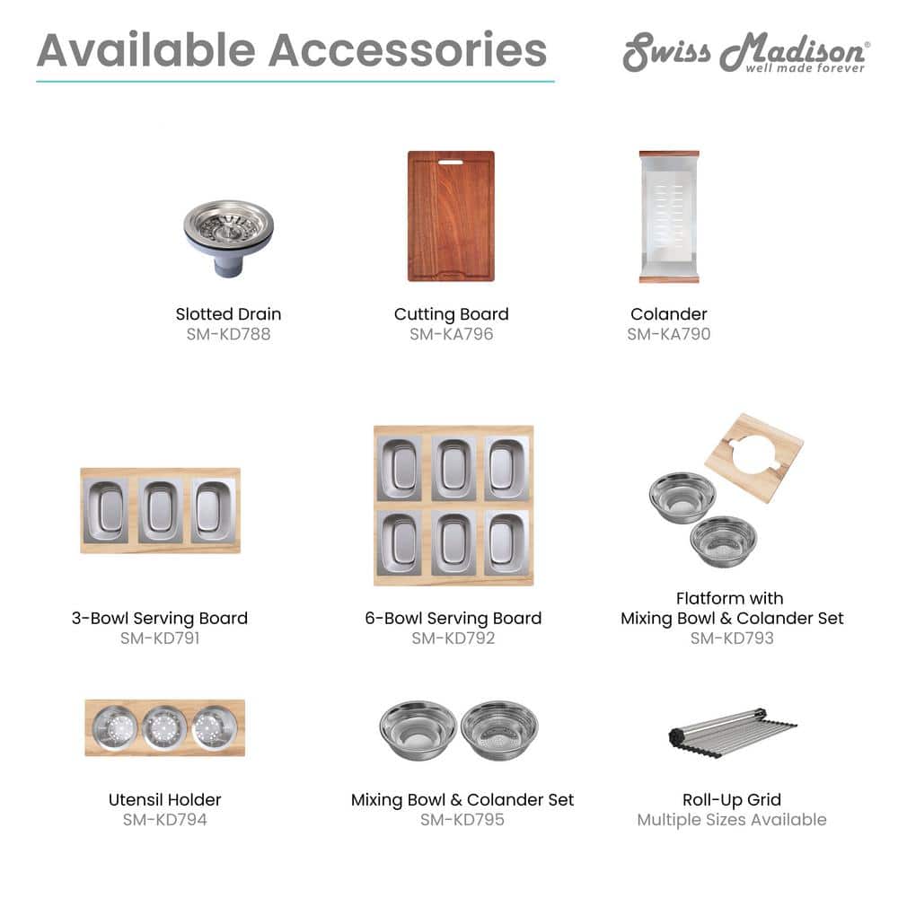 15.75 in. x 16.75 6 oz. Stainless Steel Condiment Servers Board with 6-Bowls - Hercitys