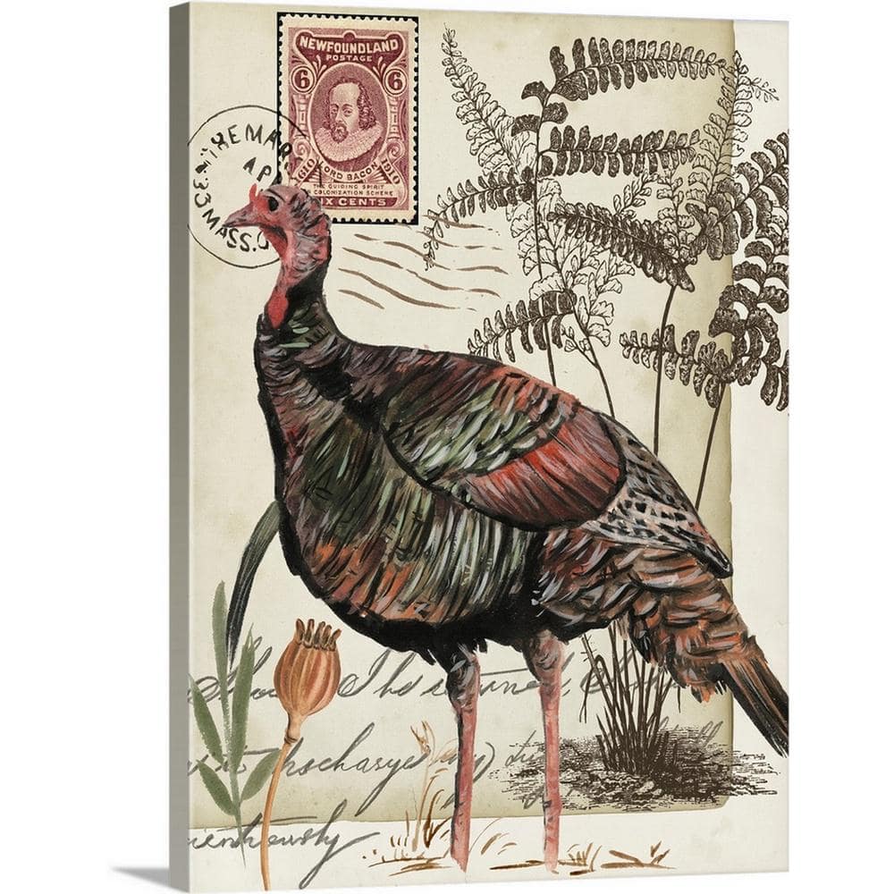 30 in. x 40 in. Autumn Palette IV by Melissa Wang Canvas Wall Art - Hercitys