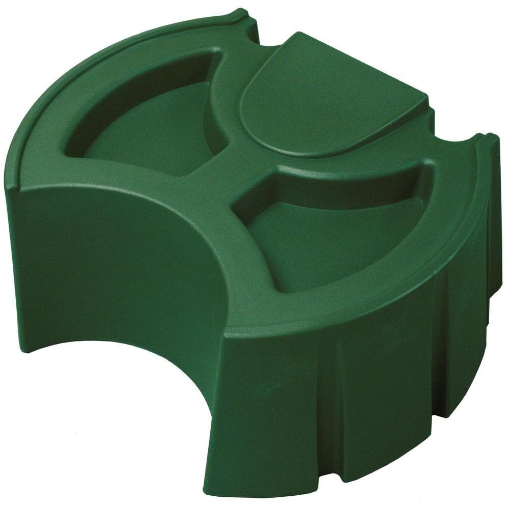 50 Gal. Green Rain Barrel Stand - Hercitys